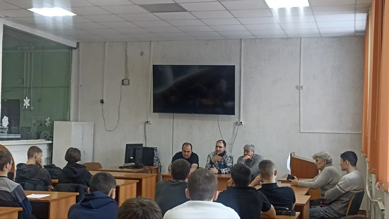 Встреча студентов с представителями Моторвагонного депо 