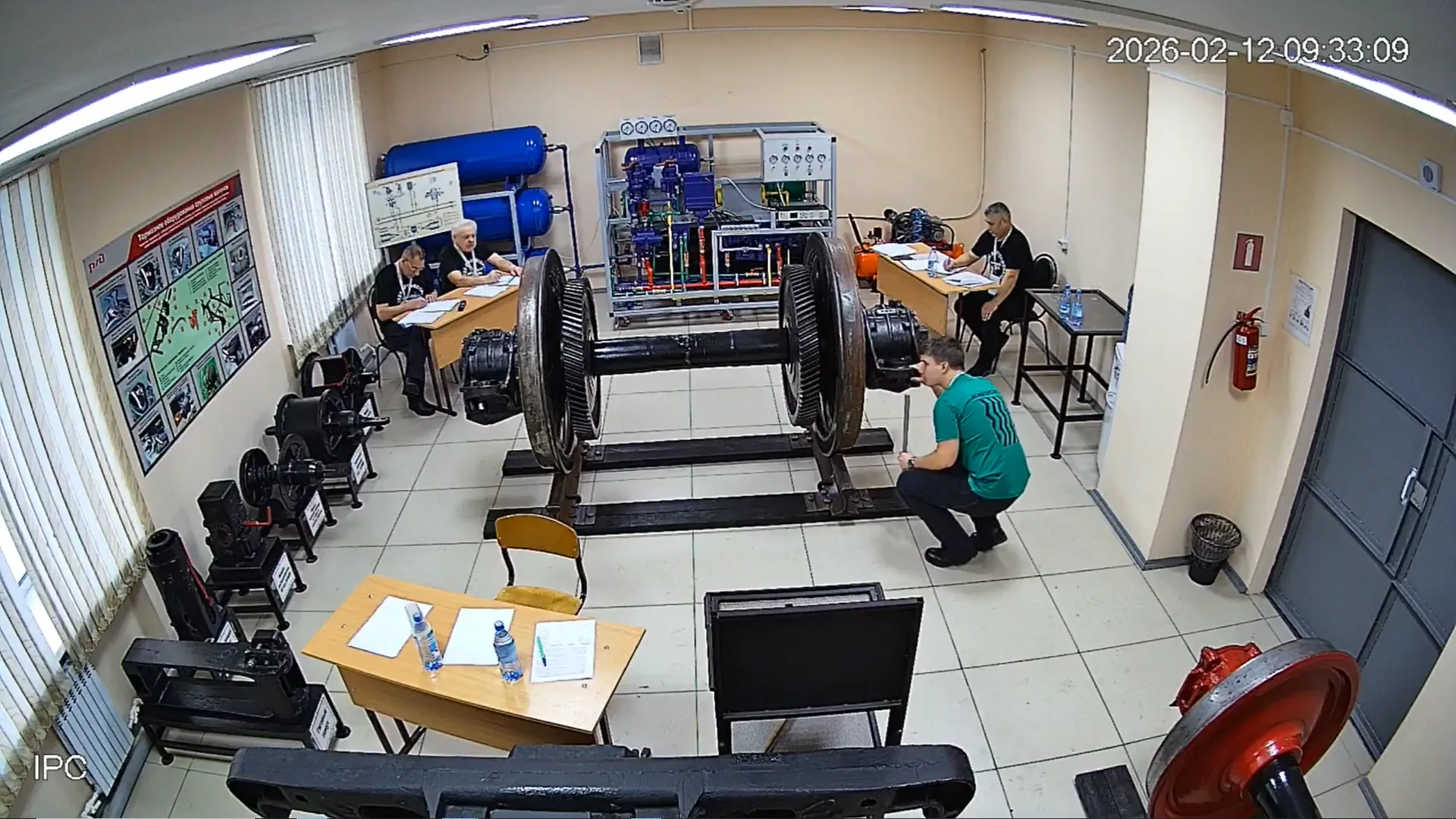 Третий конкурсный день по компетенции «Управление локомотивом»