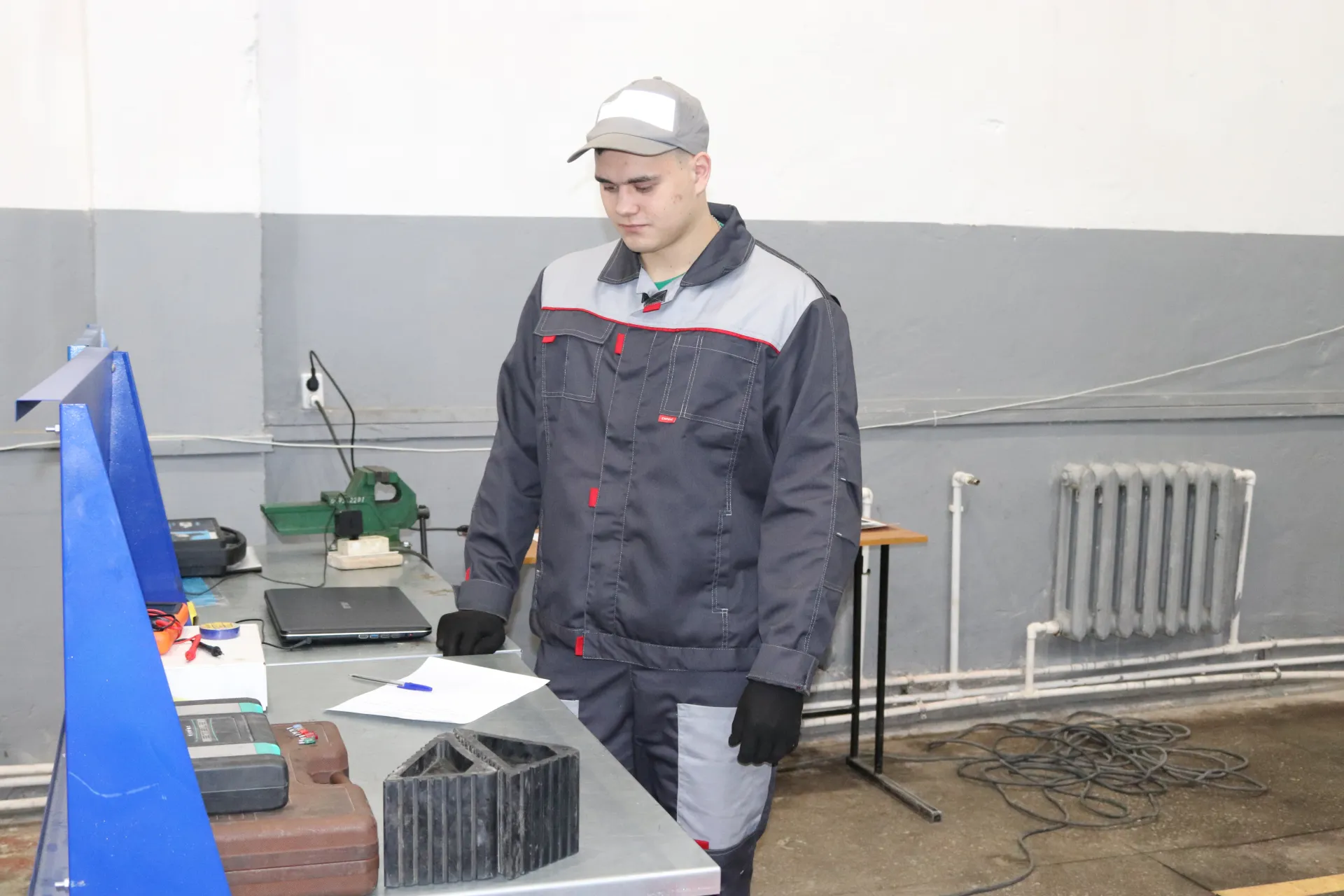 Второй конкурсный день по компетенции «Эксплуатация автомобильного электрооборудования и автоматики»