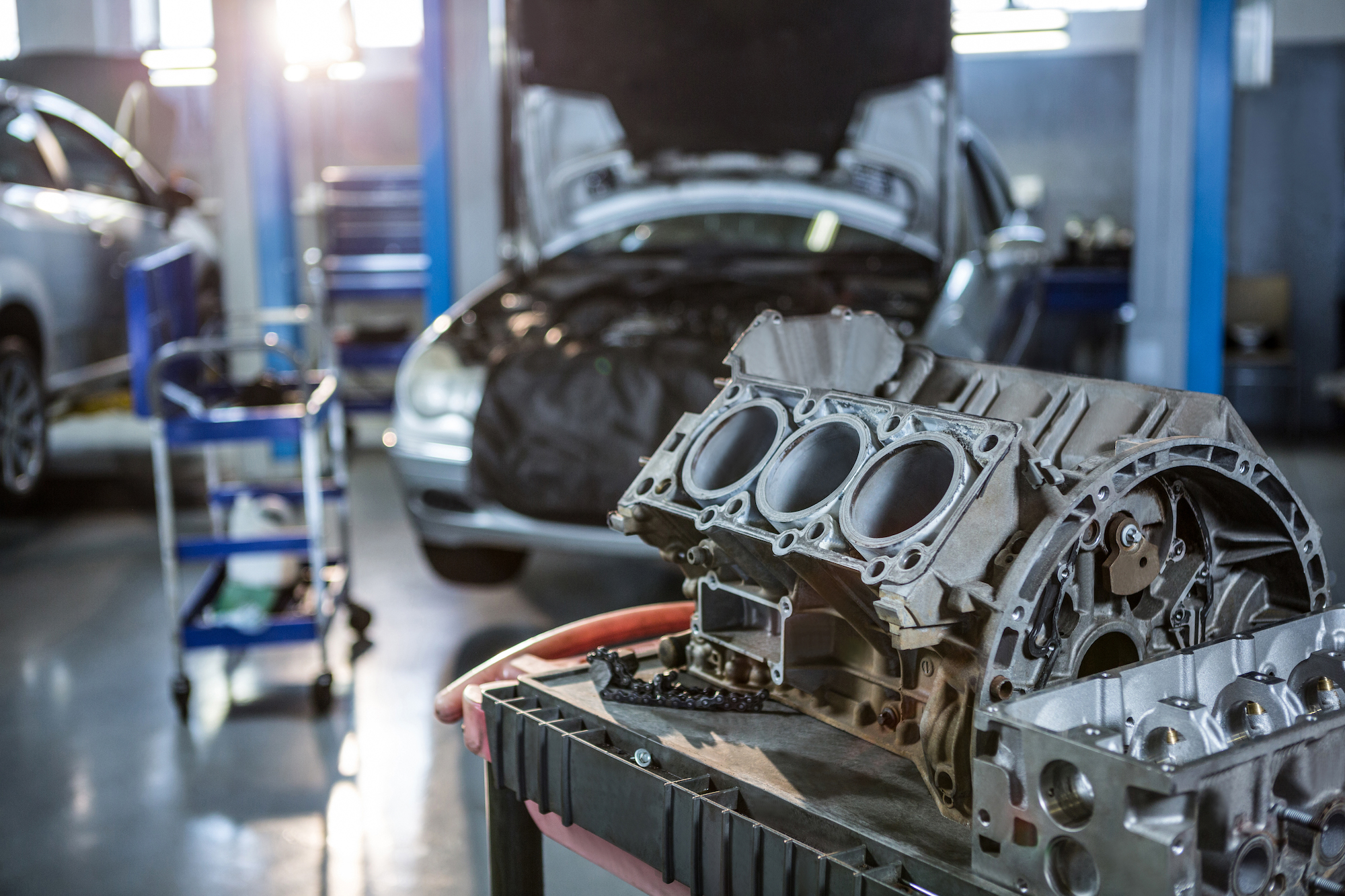 Техническое обслуживание, диагностика и капитальный ремонт двигателя автомобиля